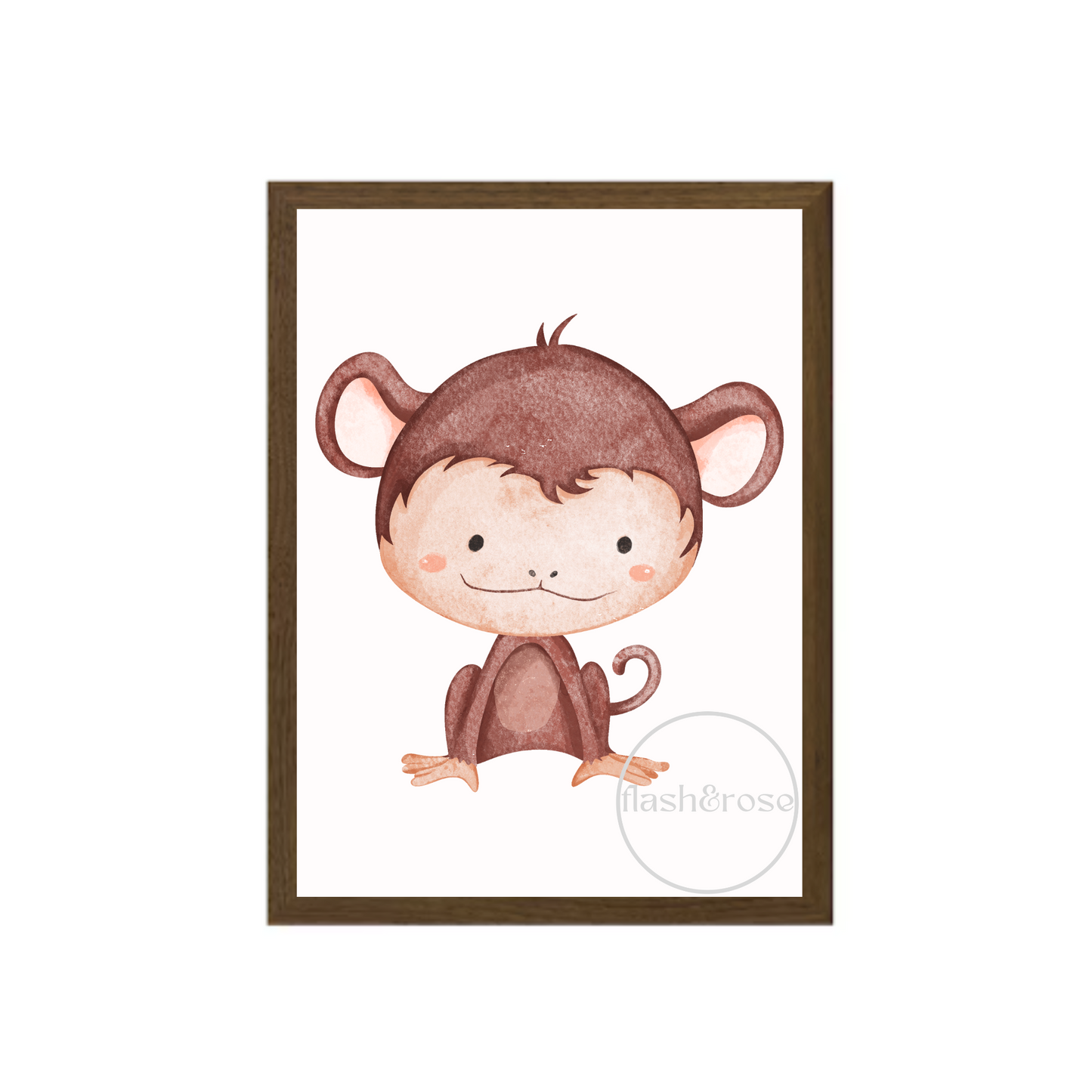 Watercolour Monkey