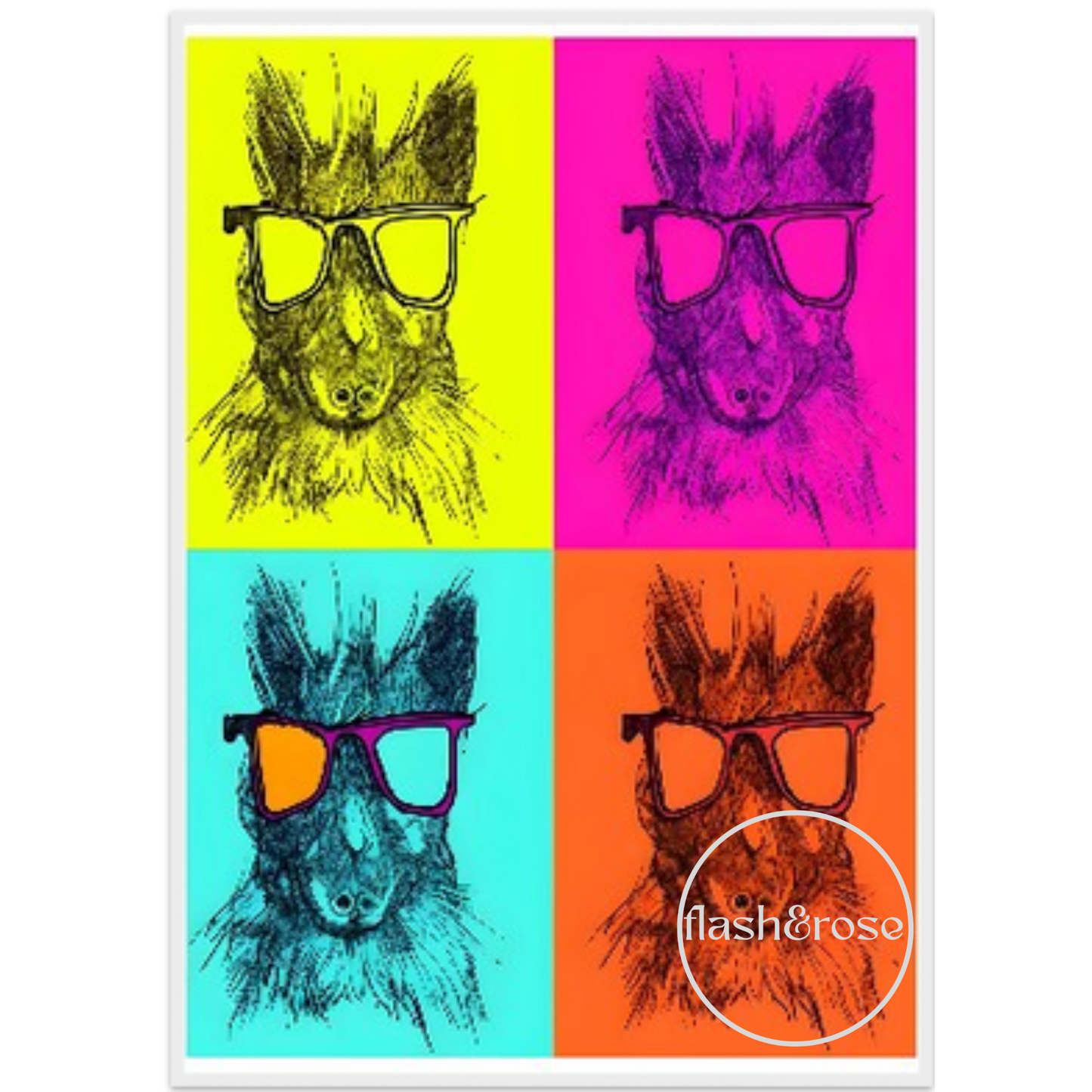Cool Bat Pop Art