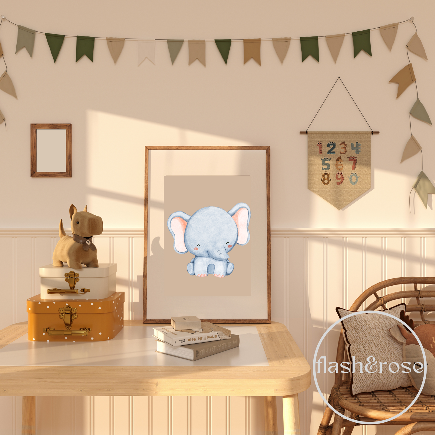 Watercolour Elephant