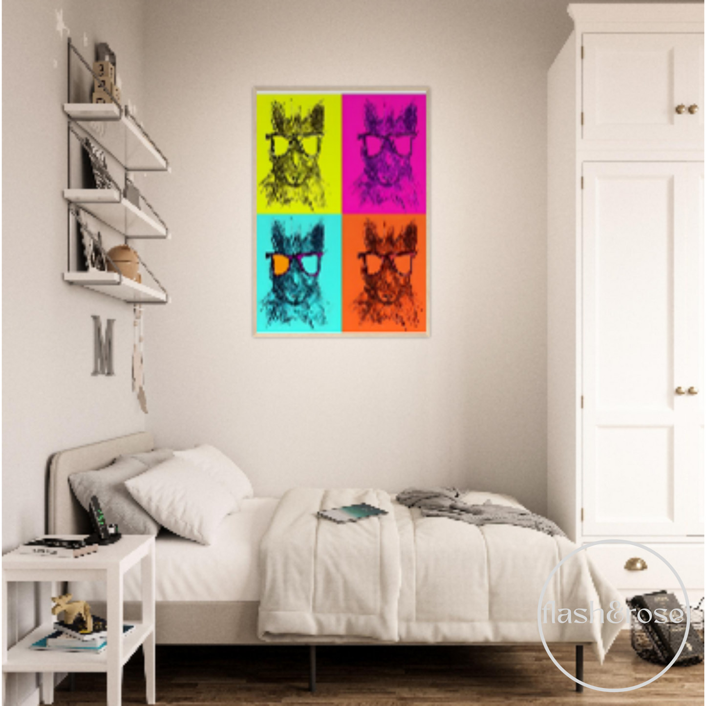 Cool Bat Pop Art