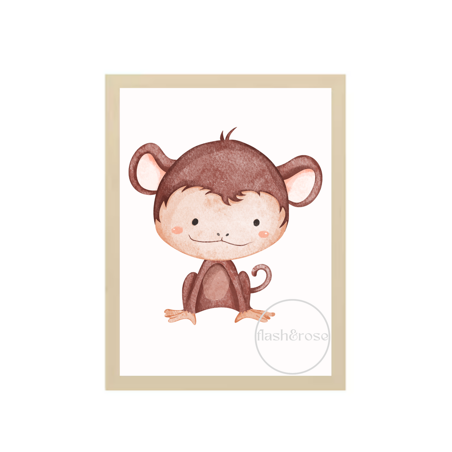 Watercolour Monkey