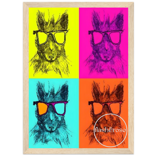 Cool Bat Pop Art
